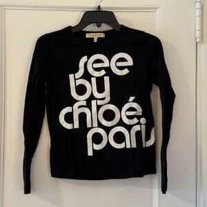 See by Chloe Designer Vintage Long Sleeve